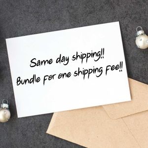 📩📩 Same day shipping, 1 shipping fee for bundles... 📩📩